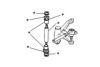 PEUGE 389922 Link Set, wheel suspension